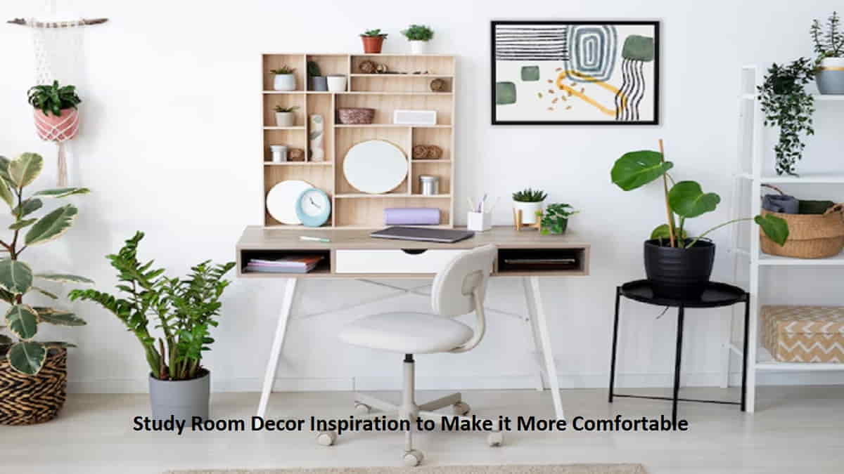 Study Room Decor Inspiration to Make it More Comfortable
