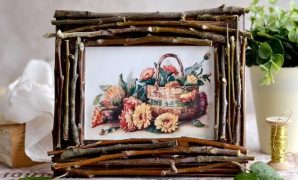 How to Make a Cool DIY Photo Frame for Home Decor DIY Photo Frame